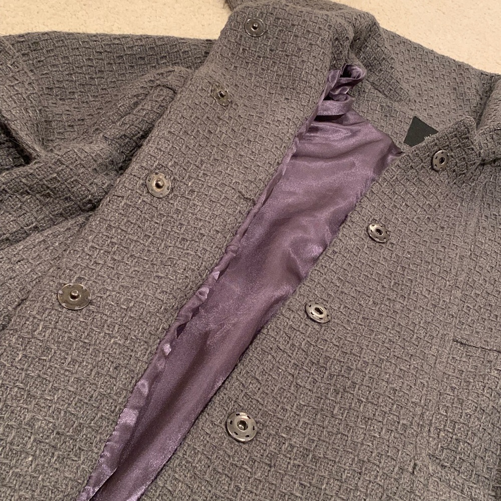 Grey Coat Jacket - Picture 5 of 8